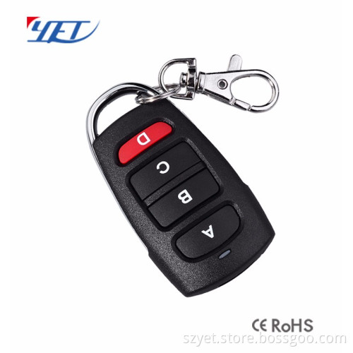 YET084 fixed code remote controller compatible with hormann and marantec